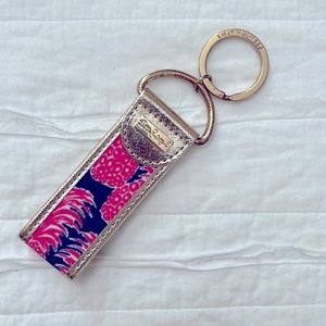 Lilly Pulitzer | Pineapple Keychain + Bag Charm 🍍